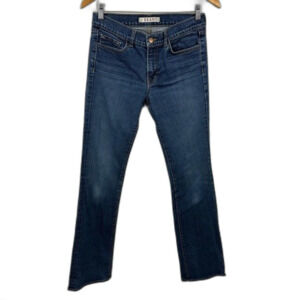 J Brand The Pencil Slim Darkvint Blue Denim Jeans Size 28